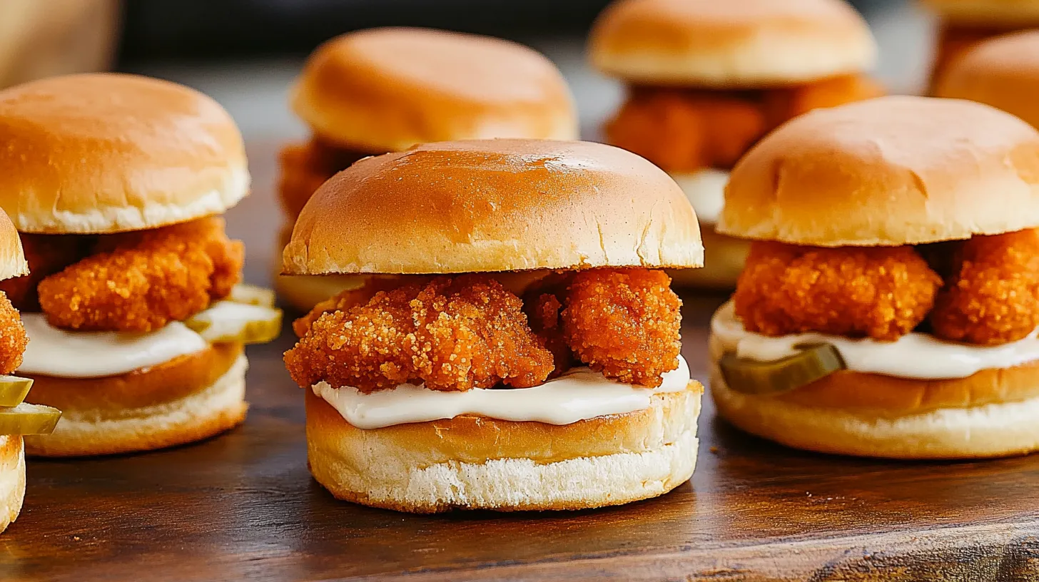 The Perfect Chicken Sliders Recipe