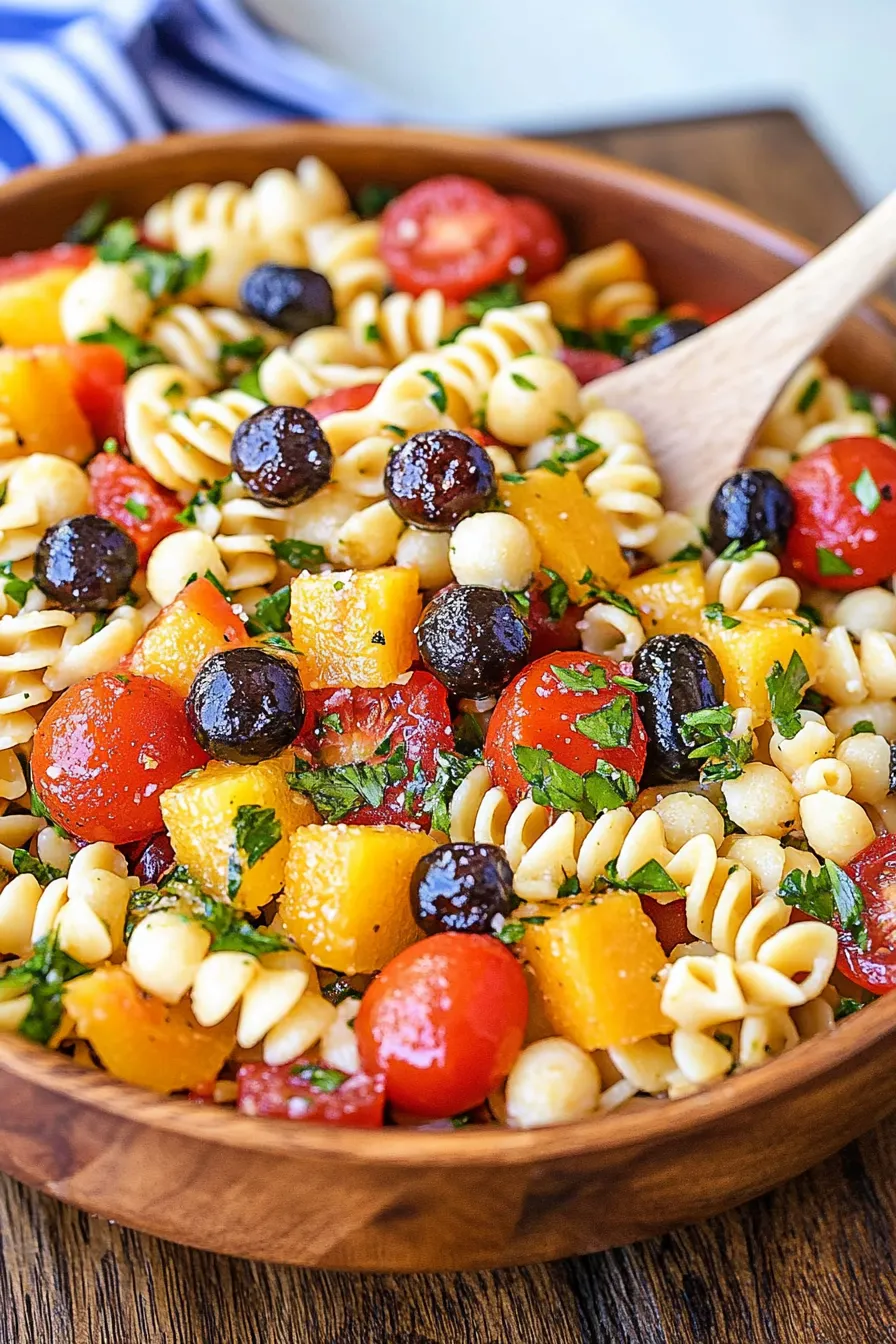 The Best Fruit and Pasta Salad Recipe