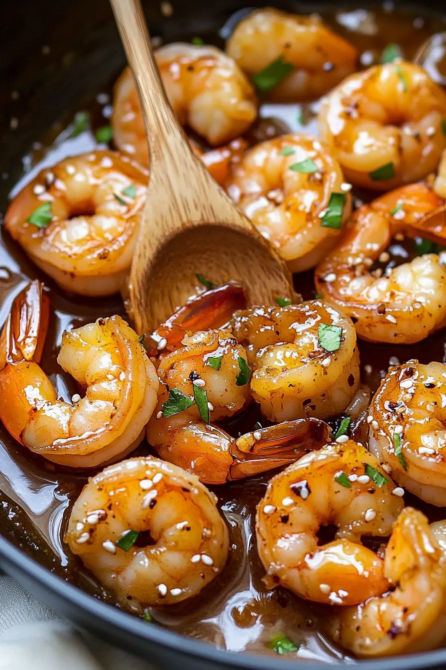 The Best 10 Minute Honey Garlic Shrimp