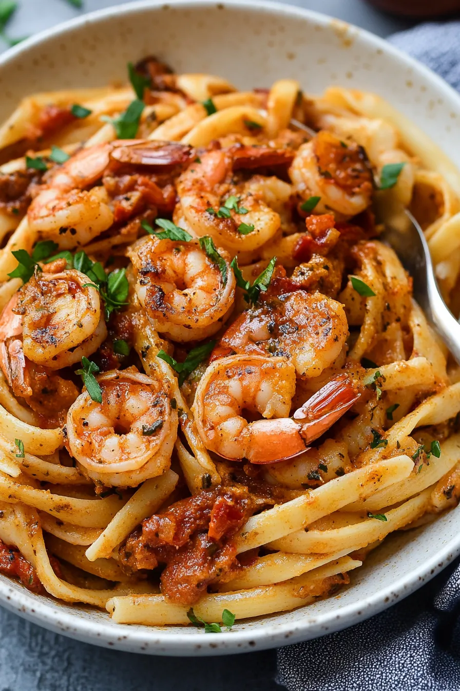 The Easiest Cajun Shrimp Pasta Recipe