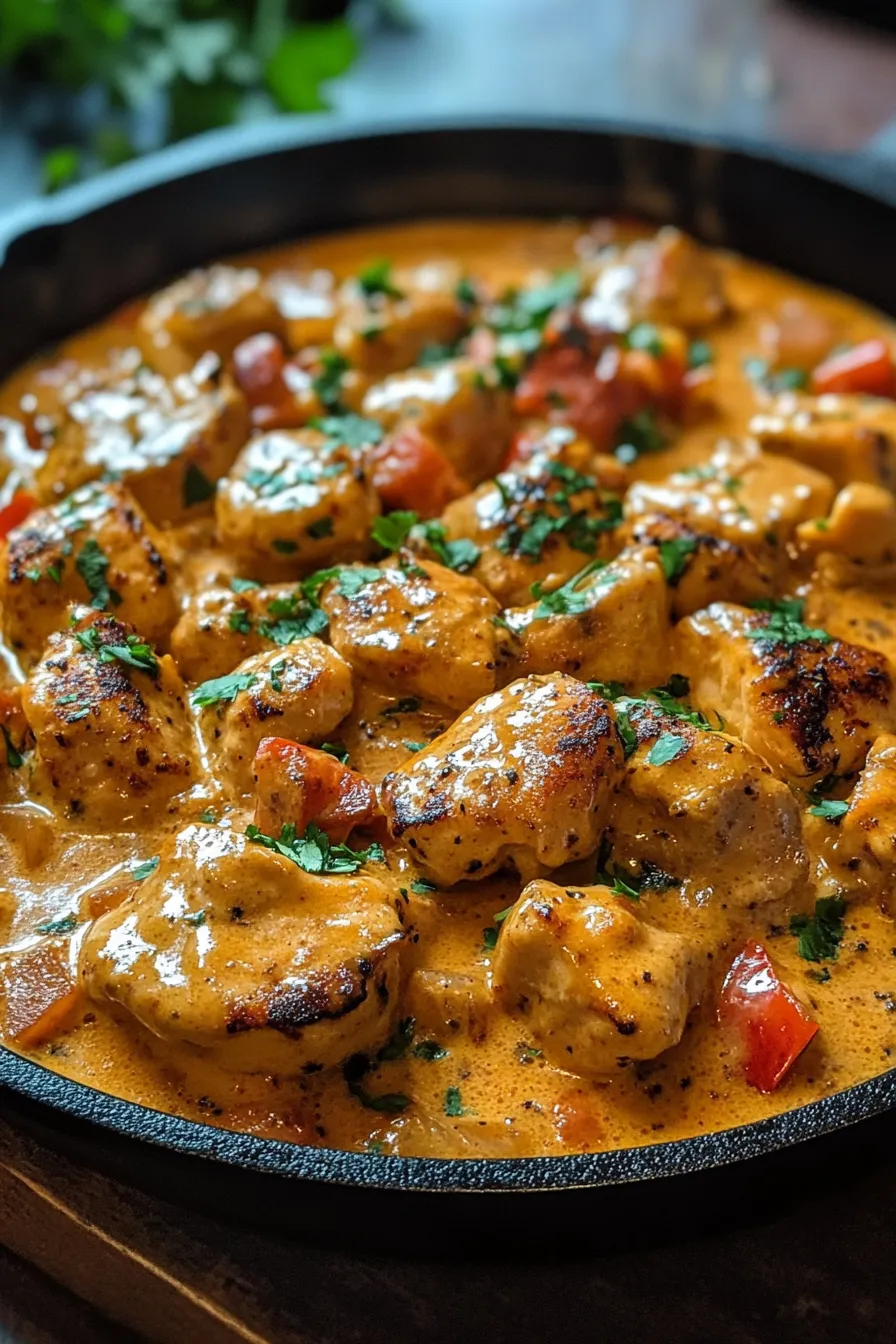 The Best Texas Roadhouse Butter Chicken Skillet