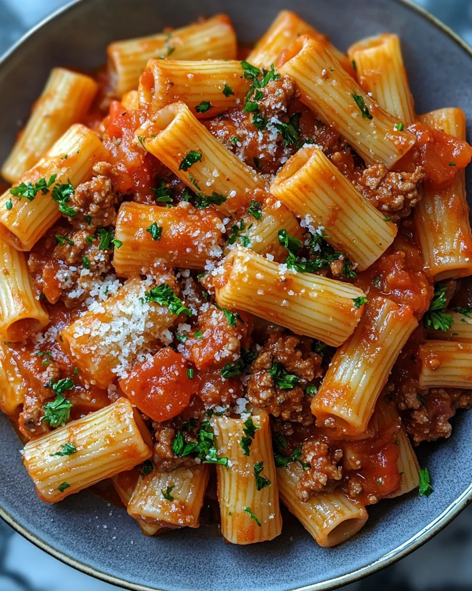 The Best Beef Pasta in Tomato Sauce (Beef Ragu Pasta)