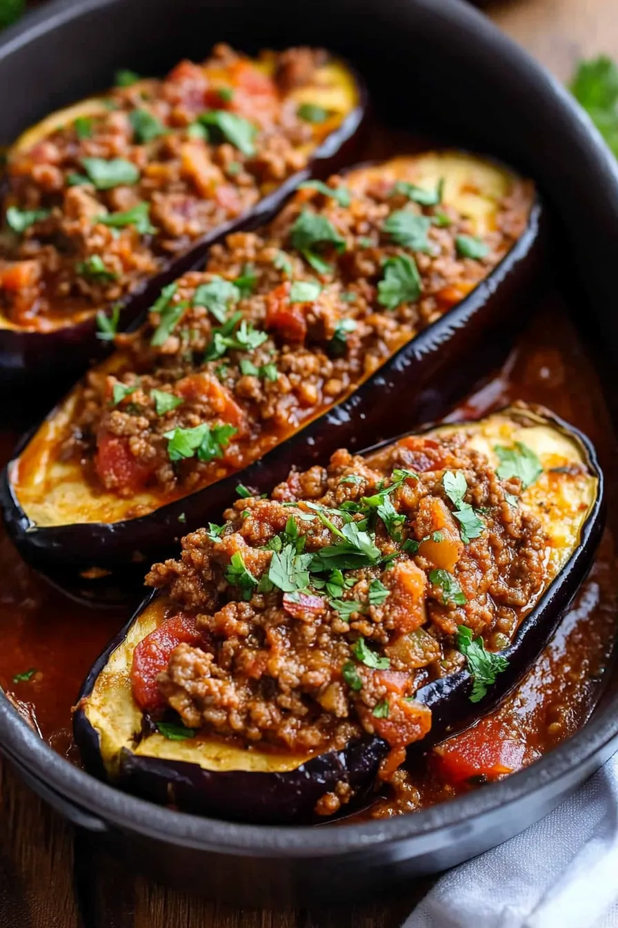 The Best Eggplant With Ground Beef Recipe