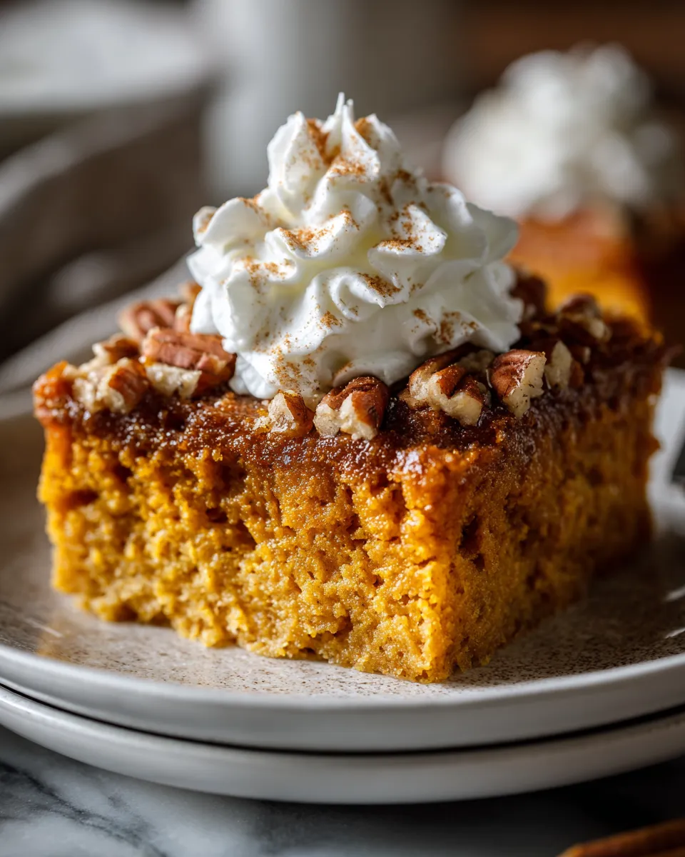 Easy Pumpkin Dump Cake Recipe