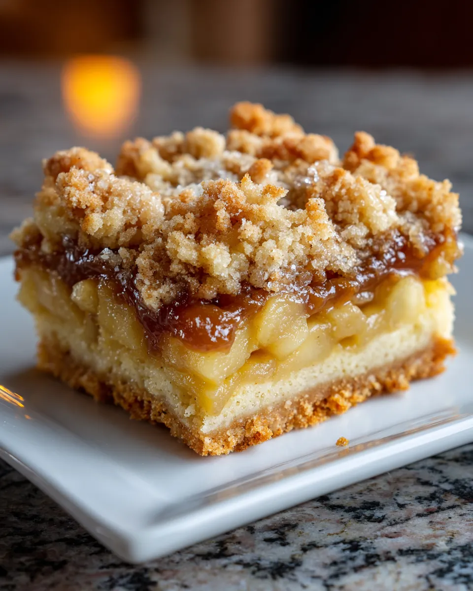 The Best Apple Crumble Bars Recipe
