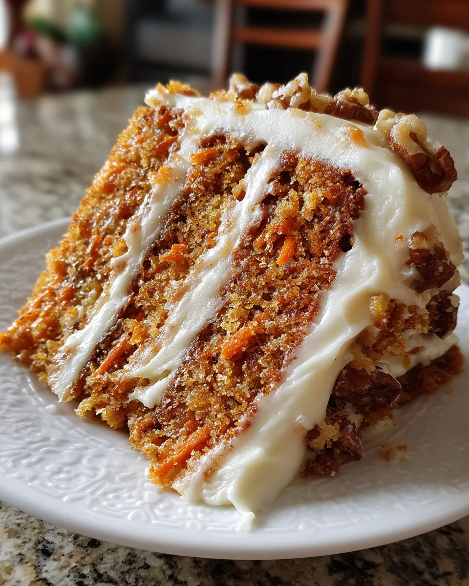 The Perfect Carrot Cake with Cream Cheese Frosting Recipe