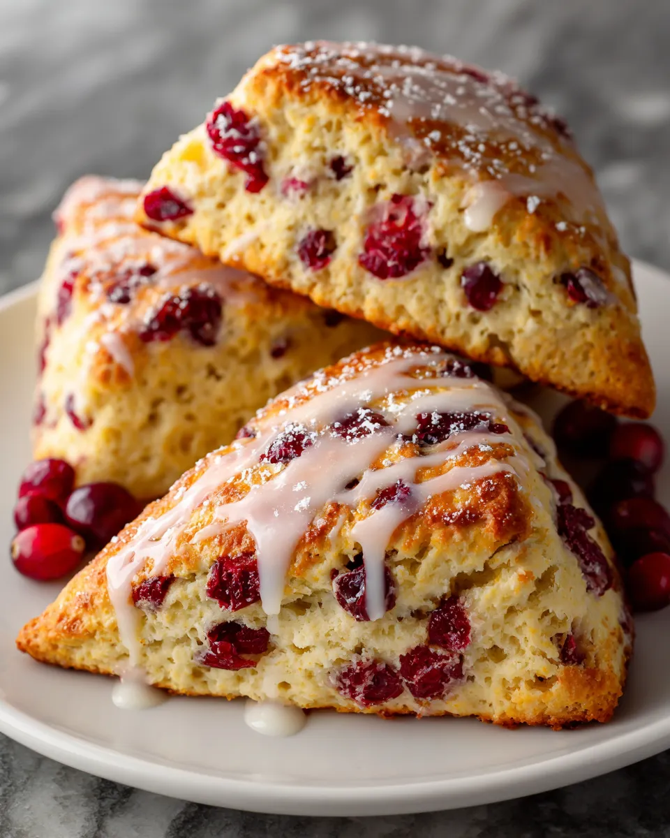 The Best Cranberry Orange Scones Recipe