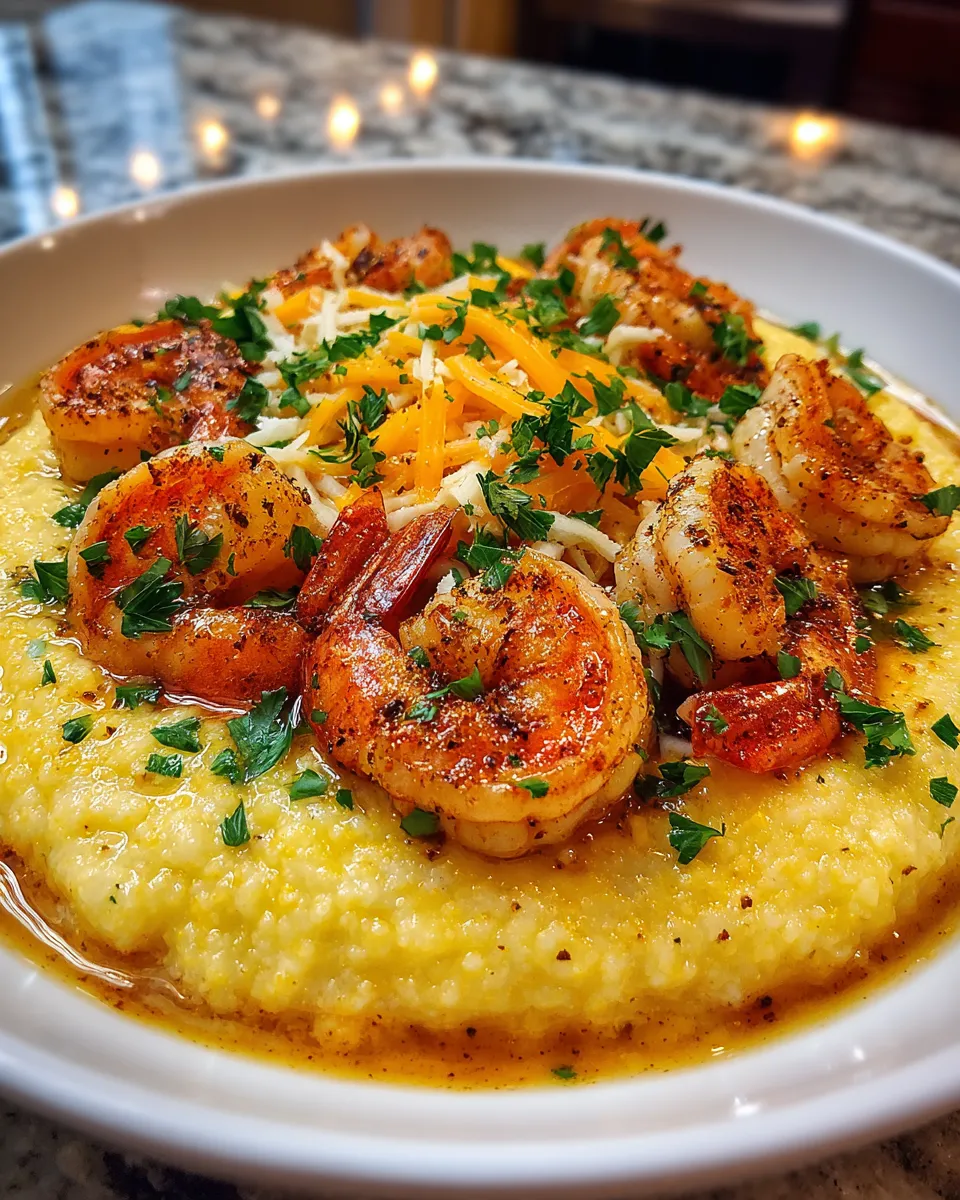 The Best Southern-Style Shrimp and Cheesy Grits Recipe