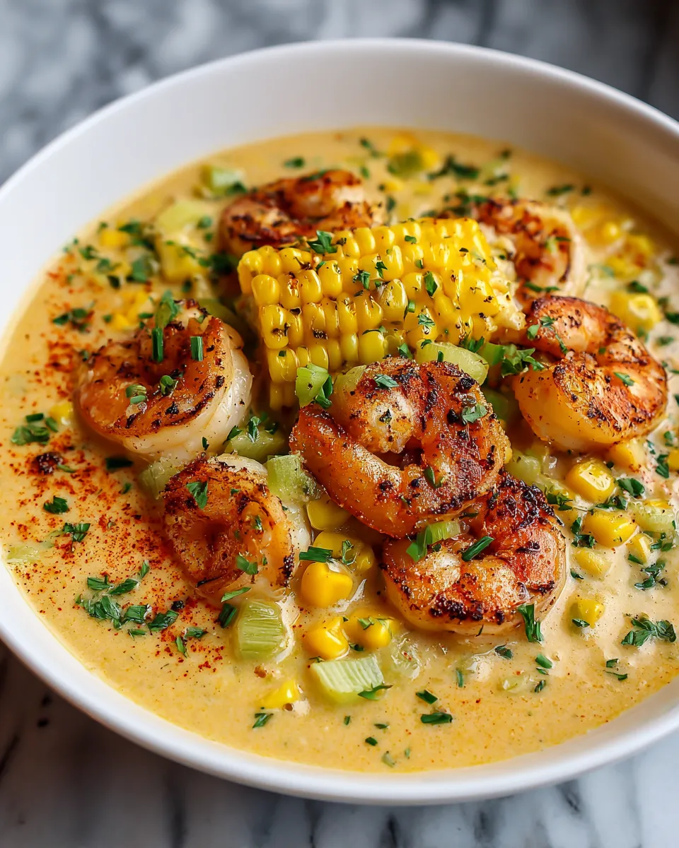 The Best Summer Corn and Shrimp Chowder