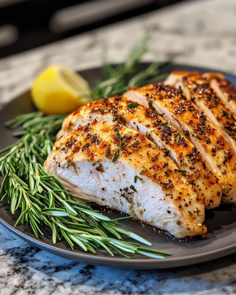 Garlic Rosemary Turkey Tenderloin Recipe