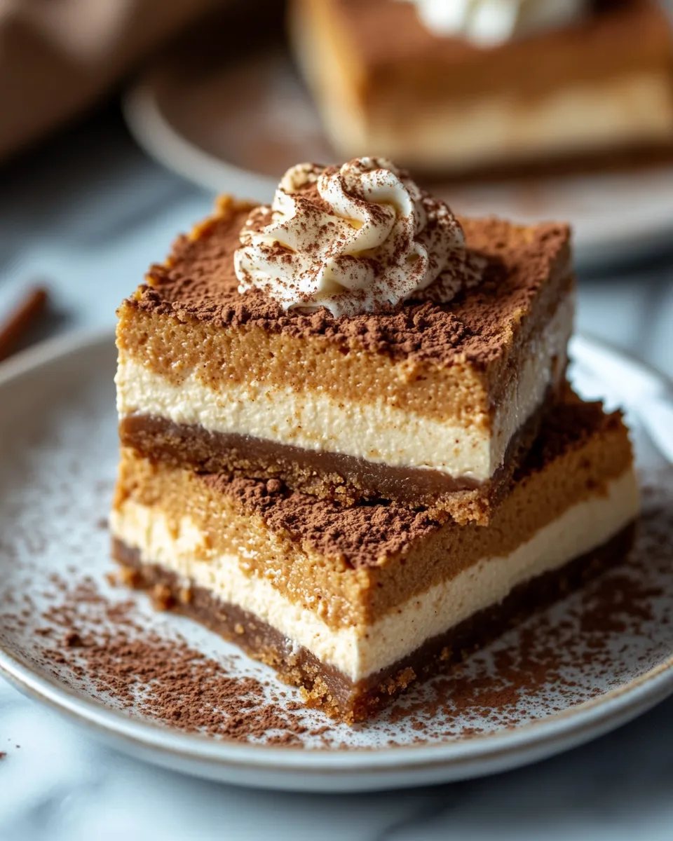 Pumpkin Spice Latte Cheesecake Bars Recipe