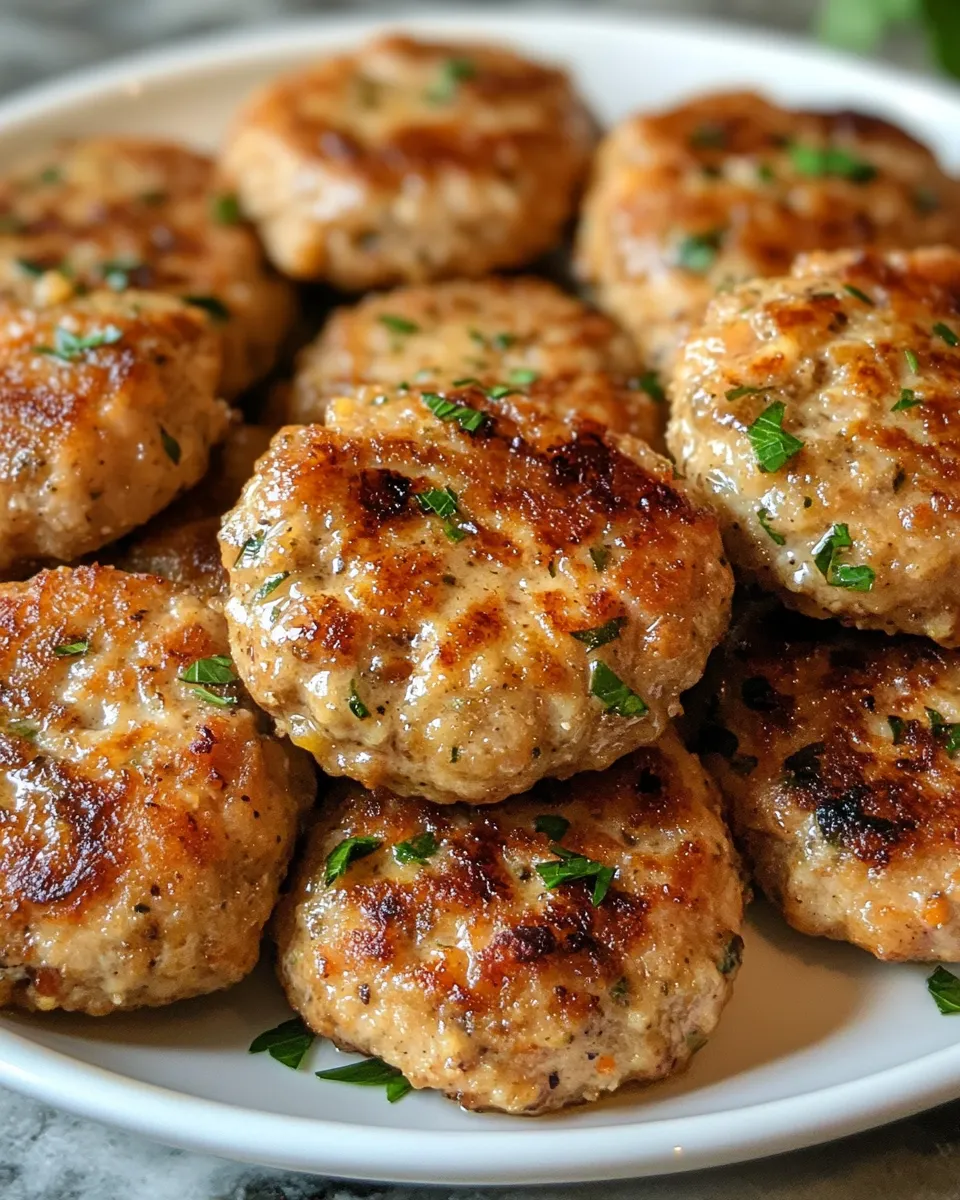 Oven-Baked Turkey Patties with Sage Gravy Recipe