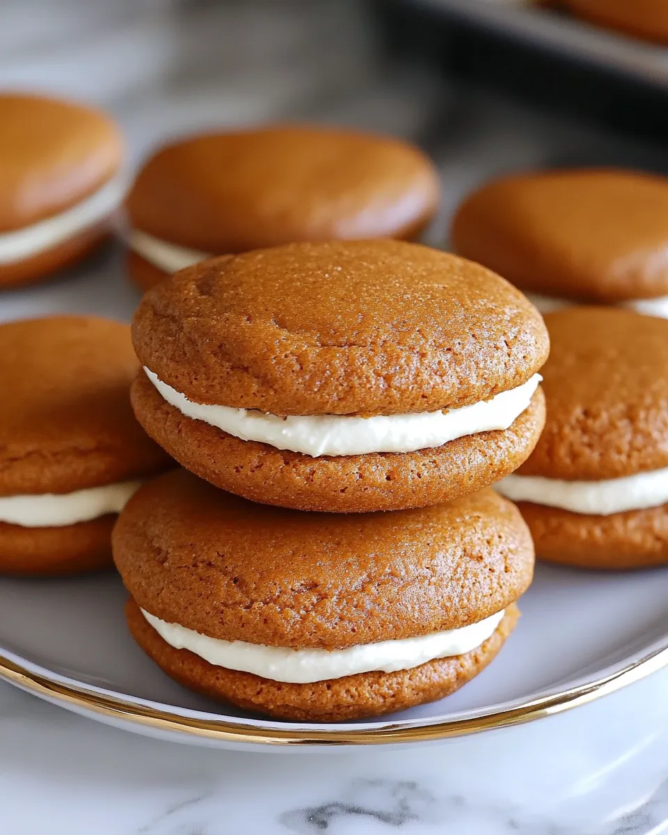 Pumpkin Spice Whoopie Pies Recipe