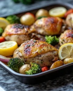 One-Pan Lemon Herb Roasted Chicken & Veggies Recipe 35 0 0 2025 10 15T223815.392