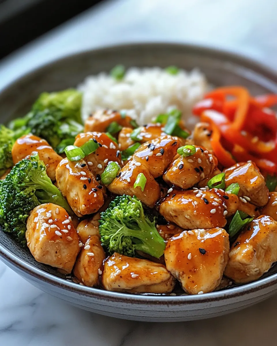 Honey Garlic Glazed Chicken Stir-Fry Recipe