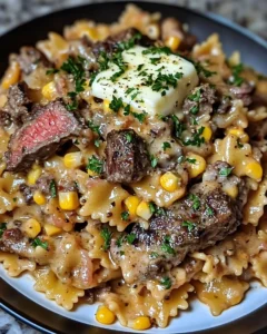 Creamy Parmesan Steak & Sweet Corn Bowtie Recipe 8 0 0 2025 10 17T013830.417
