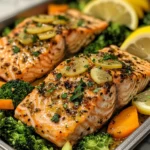 Baked Lemon Garlic Salmon & Veggies Recipe 27 0 0 2025 10 17T184048.749