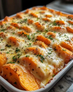 Cheesy Garlic Sweet Potato Bake Recipe 30 0 0 2025 10 20T223630.547