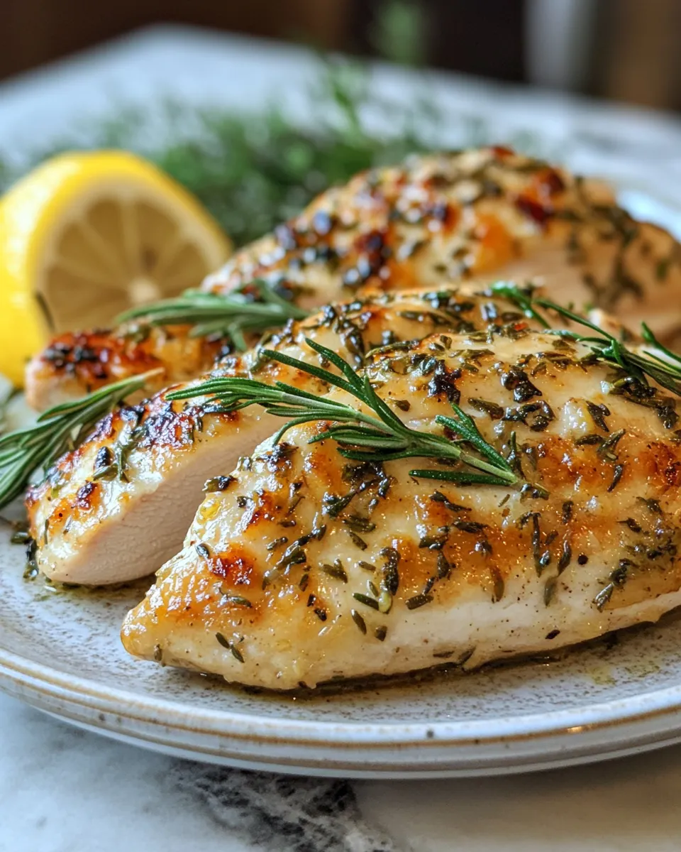 Garlic and Rosemary Turkey Breast Recipe