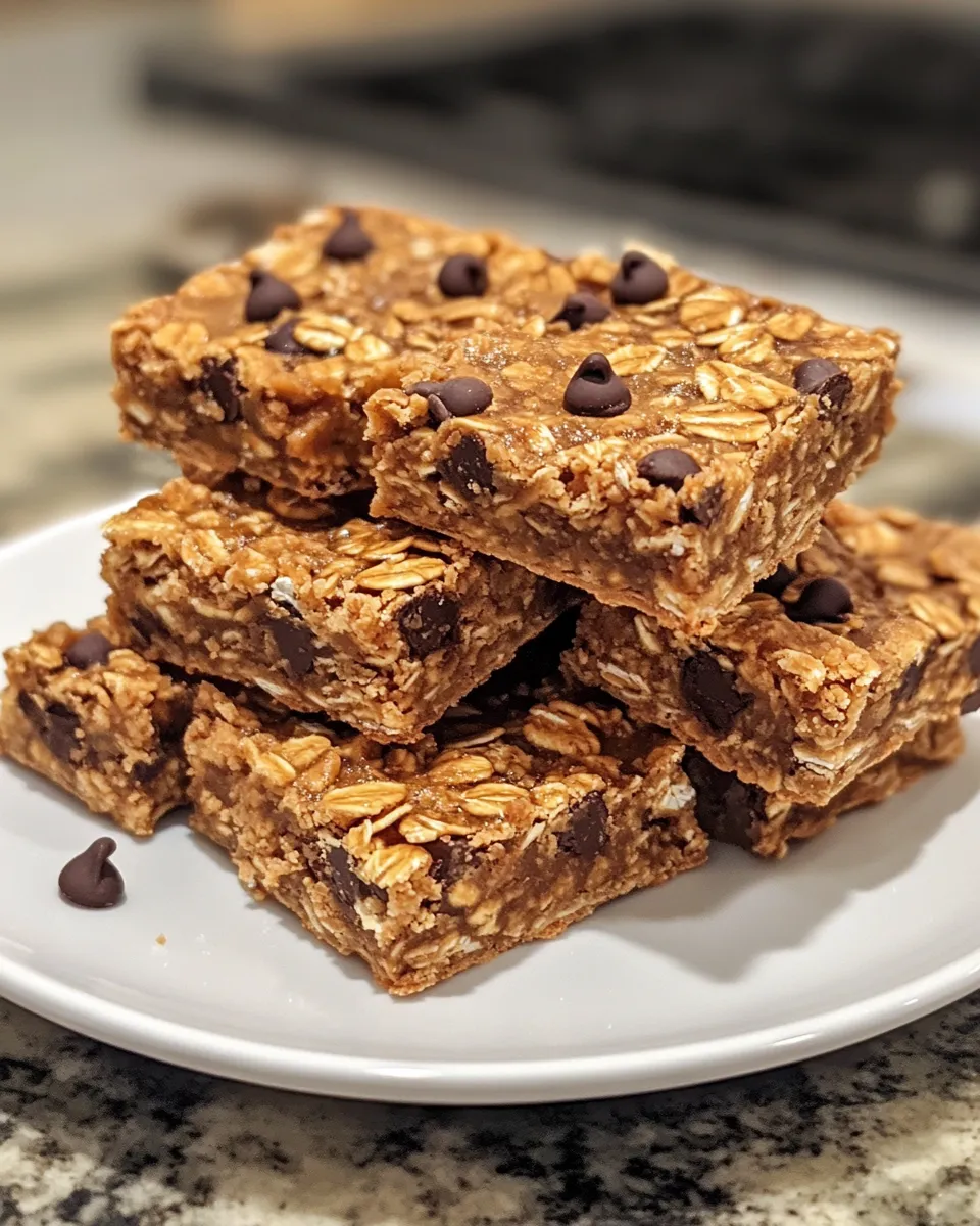 Easy Grab-and-Go Oatmeal Bars Recipe