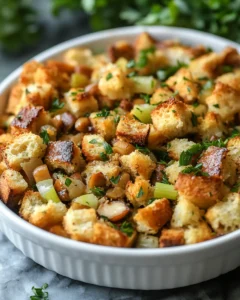 Chestnut & Sage Holiday Stuffing Recipe 28 0 0 25