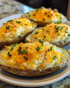 Sour Cream & Chive Twice-Baked Potatoes Recipe 21 0 0 29