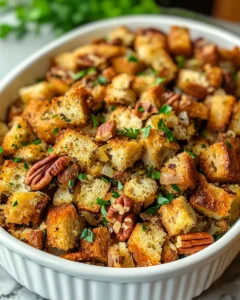 Pumpkin Spice & Pecan Stuffing Recipe 30 0 1 17