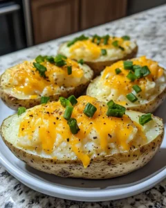 Creamy Ranch Twice-Baked Potatoes Recipe 24 0 1 19