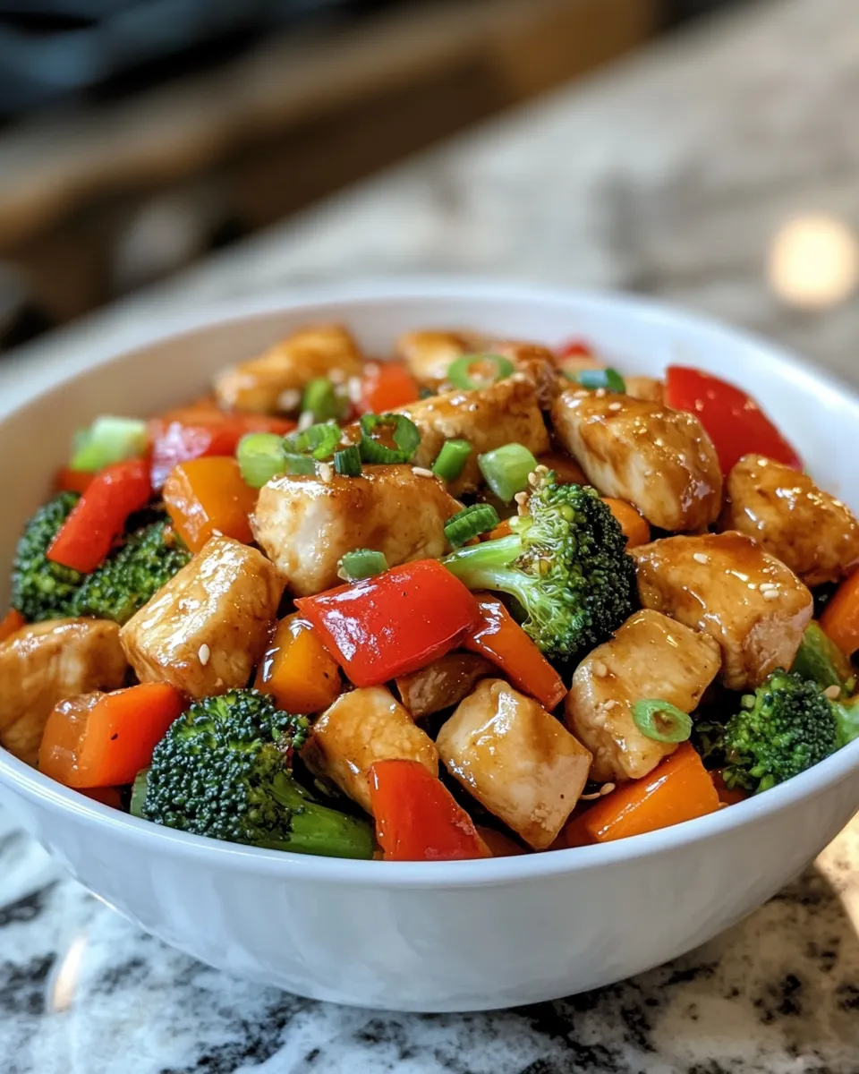 Easy Chicken & Veggie Stir-Fry Recipe