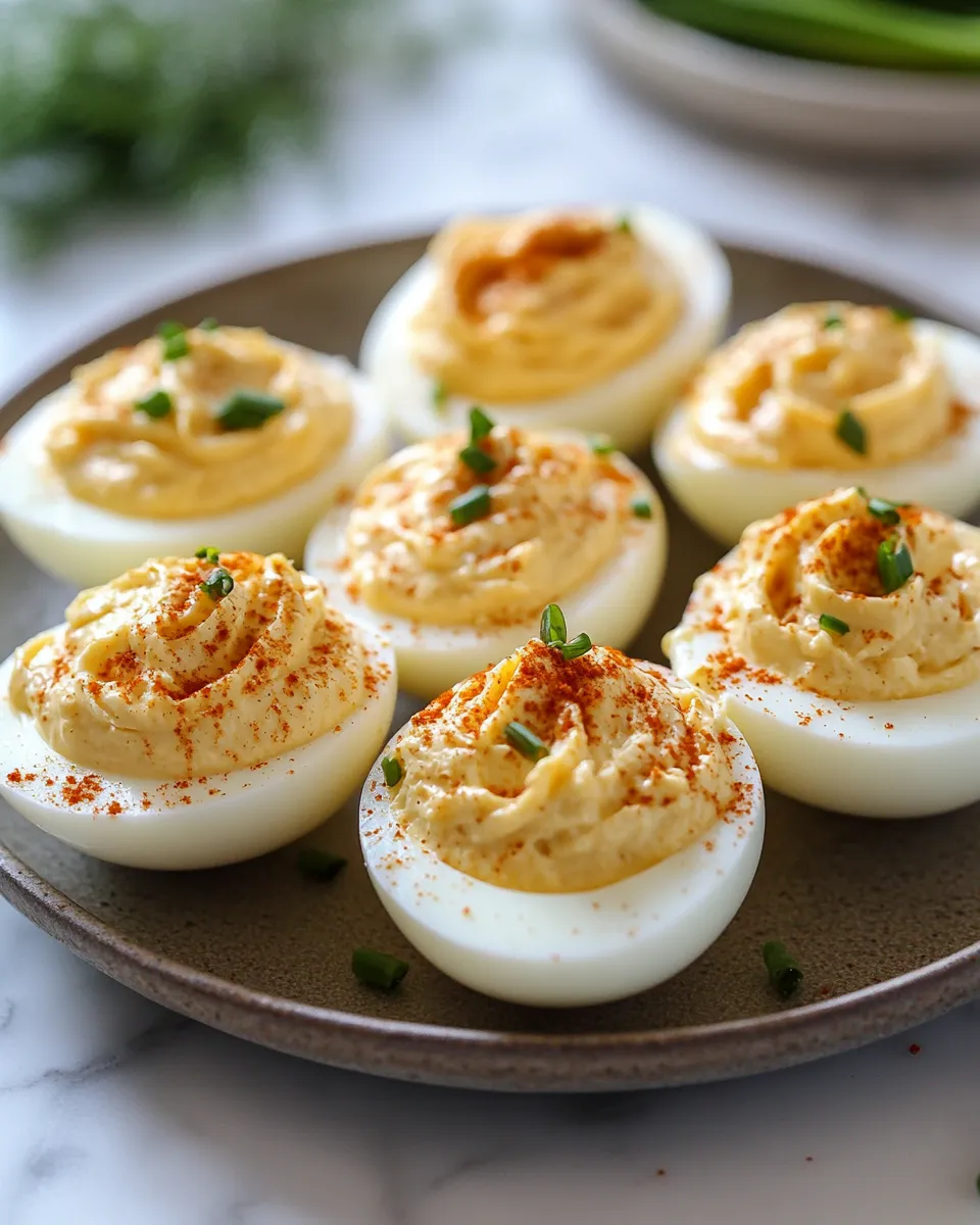 Classic Deviled Eggs Recipe