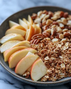 Apple Crumble Granola Breakfast Crisp Recipe 30 0 2 1