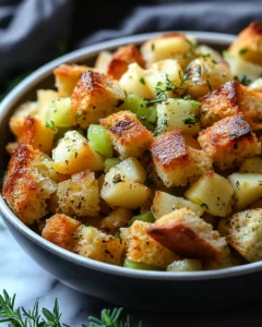 Autumnal Apple & Herb Stuffing Recipe 32 0 2 16