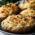 Garlic Herb Twice-Baked Potatoes Recipe 29 0 2 20