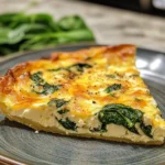 Spinach and Feta Crustless Quiche Recipe 25 0 2 6