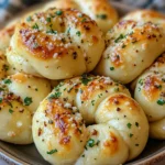 Garlic Parmesan Knots Recipe 34 0 2 9