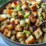 Cranberry Apple Harvest Stuffing Recipe 28 0 3 11