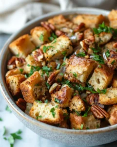 Pumpkin Spice & Pecan Stuffing Recipe 29 0 3 14