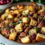 Tangy Cranberry Orange & Pecan Stuffing Recipe 30 0 3 15