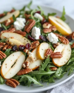 Pear, Pecan & Baby Arugula Salad Recipe 22 0 3 2025 10 08T005031.524