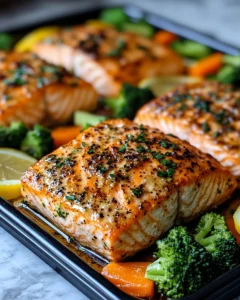 Baked Lemon Garlic Salmon & Veggies Recipe 26 0 3 2025 10 17T184053.232