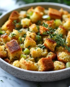 Buttery Cornbread Stuffing with Fresh Herbs Recipe 30 0 3 2025 10 19T000858.606