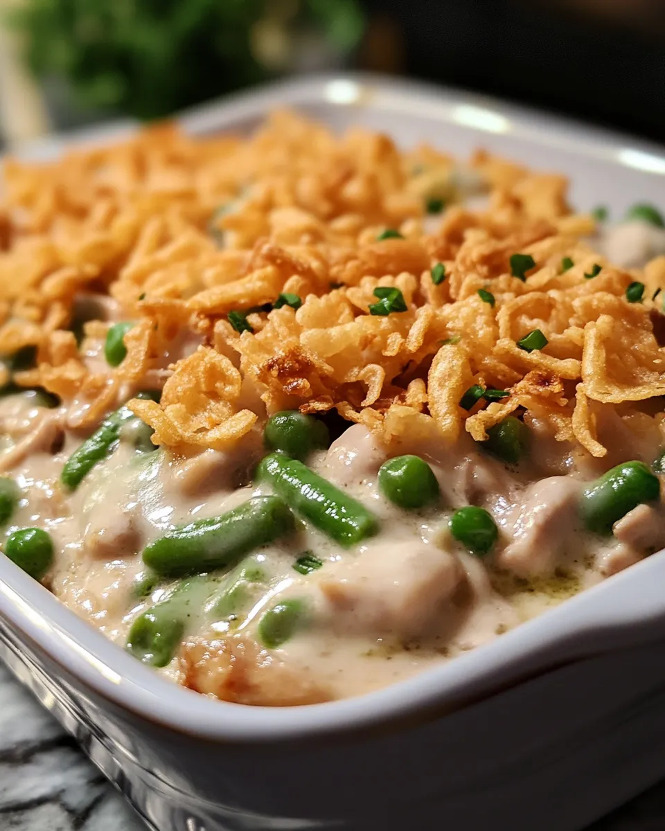 Turkey & Green Bean Casserole Recipe
