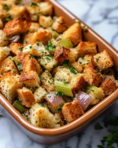 Homestyle Herb & Onion Stuffing Recipe 28 0 3 9