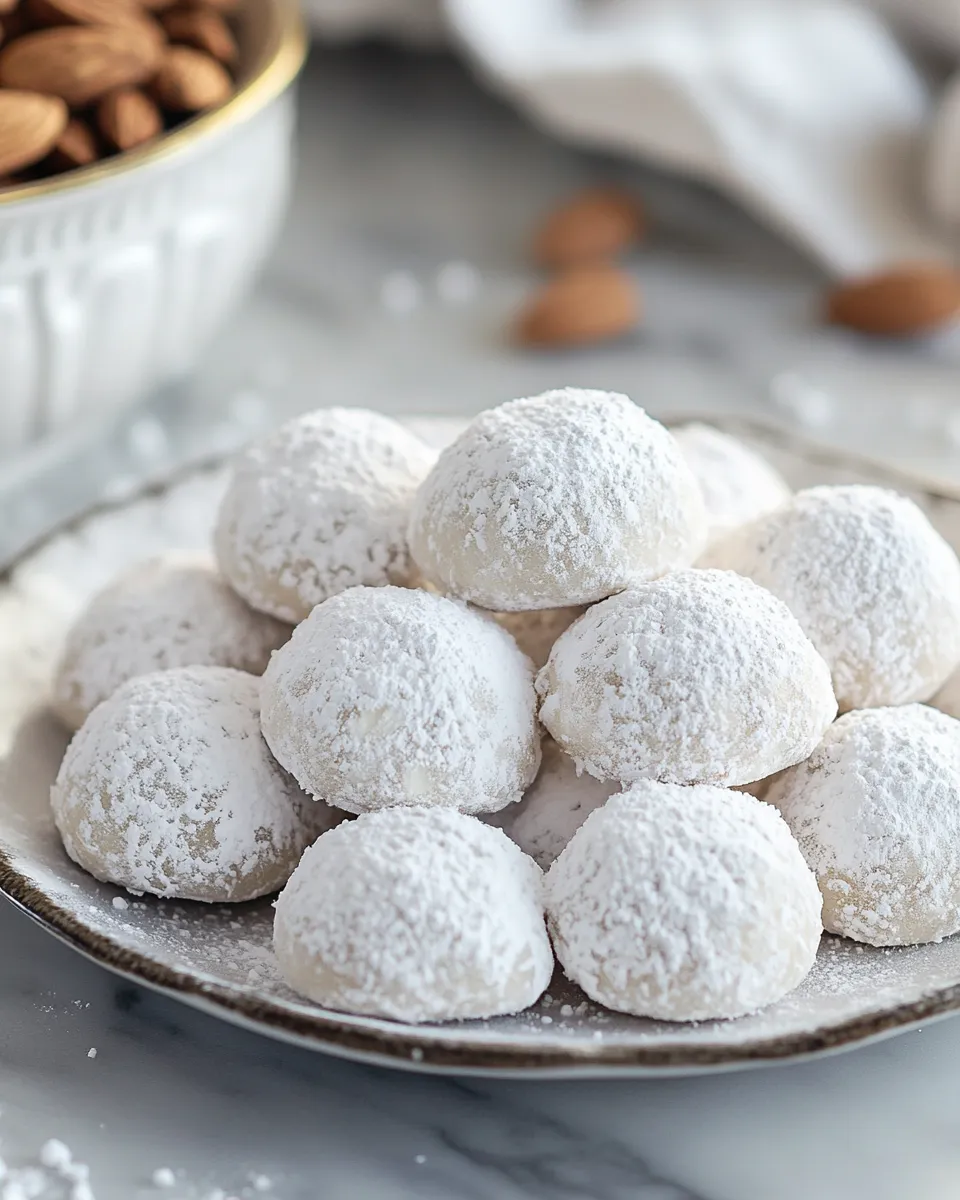 Almond Snowball Cookies Everyone Will Love