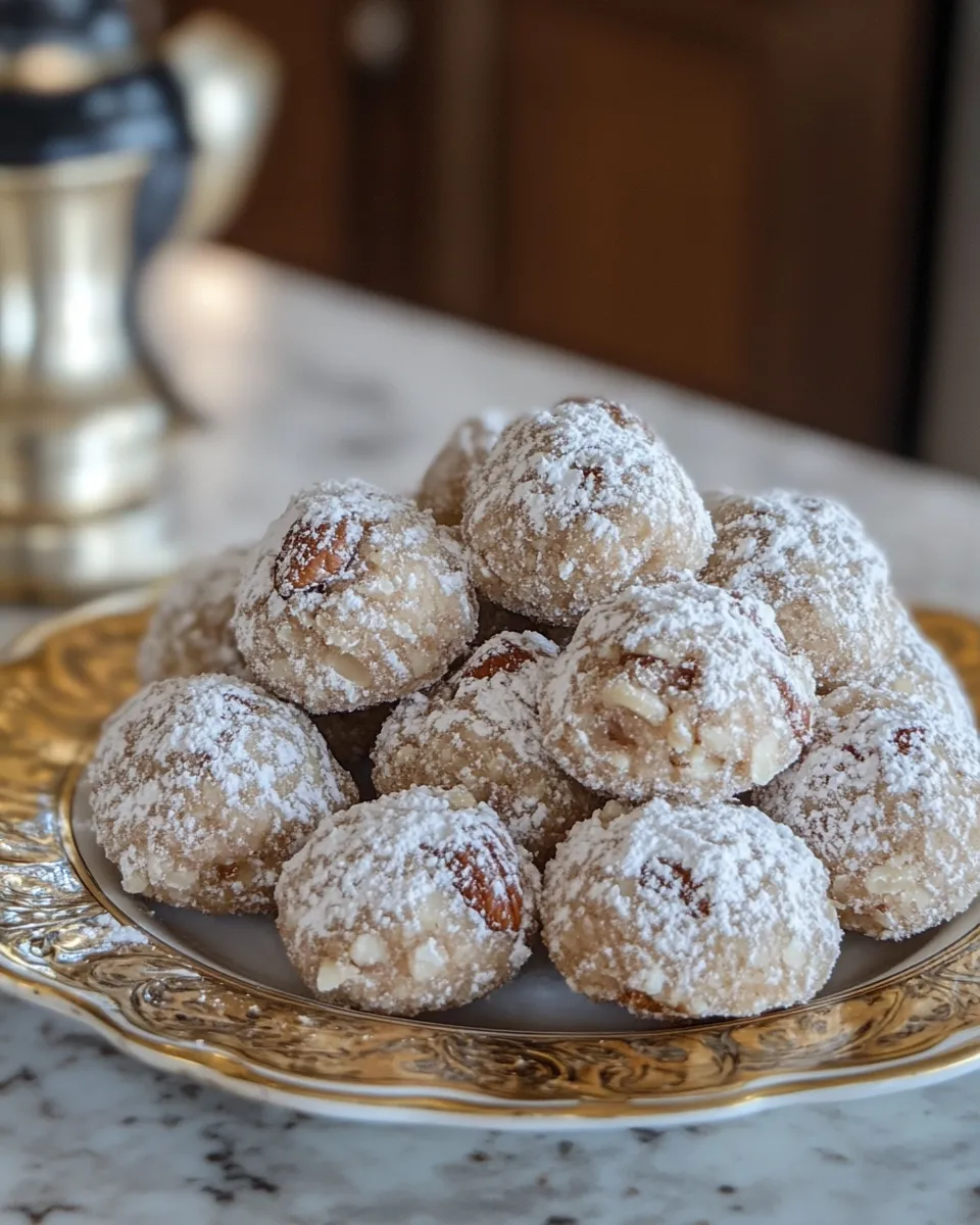 Soft & Buttery Pecan Snowball Delights