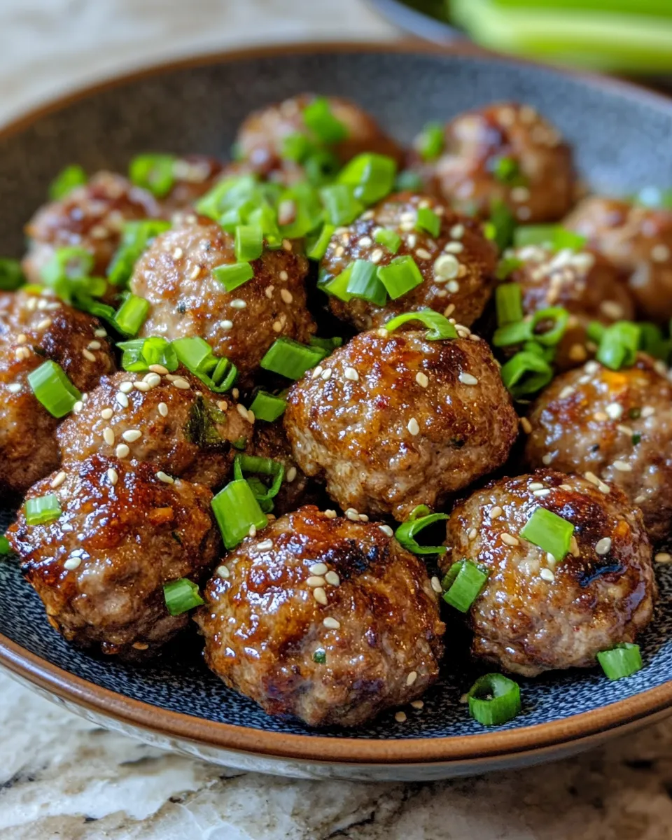 Delicious Korean BBQ Meatballs with Spicy Mayo Dip at Home