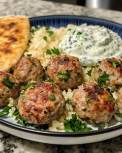 Greek Turkey Meatballs with Tzatziki – Simple and Tasty 31 0 1 2025 11 30T074809.396