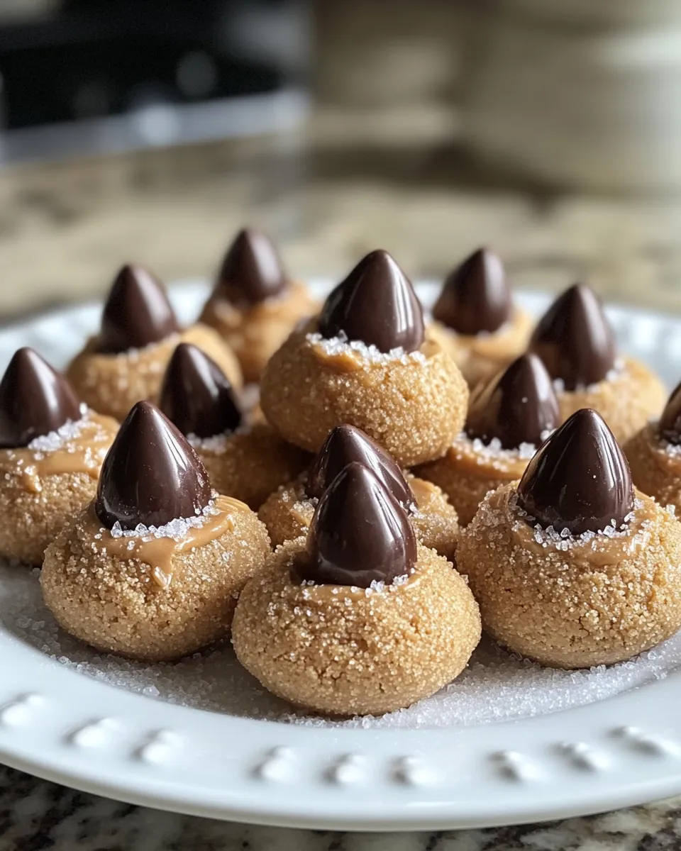 Delicious Homemade Peanut Butter Blossom Bites Recipe