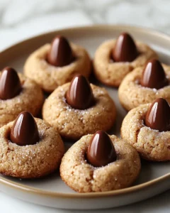 Irresistible Chewy Peanut Butter Blossoms with Hershey’s Kisses Recipe 28 0 1 30