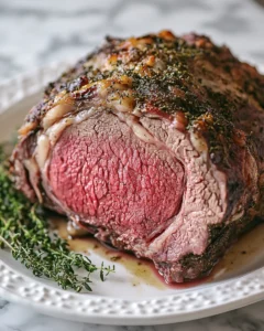 Easy & Delicious Mustard Herb Prime Rib Roast 23 0 1 39 1